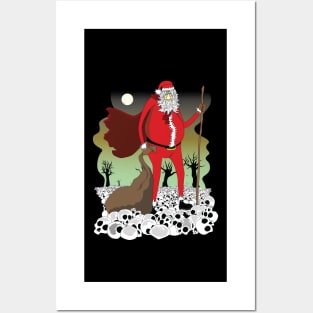 Santa the wanderer Posters and Art